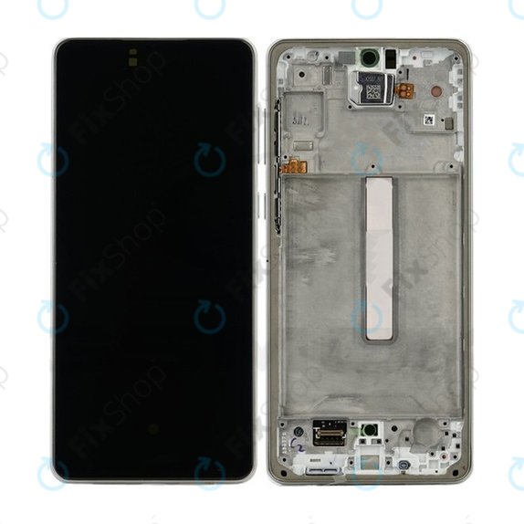 Samsung Galaxy A73 A736 - Écran LCD + Écran tactile + Cadre (White) OLED