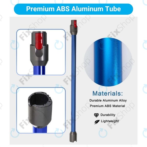 Dyson V12 - Tube d'aspiration (Bleu)