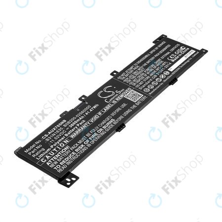 Batterie pour Asus A705QA, Asus F705MA-Bx030t, 3600mAh, Li-Pol, 11.52V, B31N1635, HQ