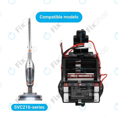 Gorenje SVC-series - Batterie 861790 Li-Ion 22.2V 2000mAh HQ