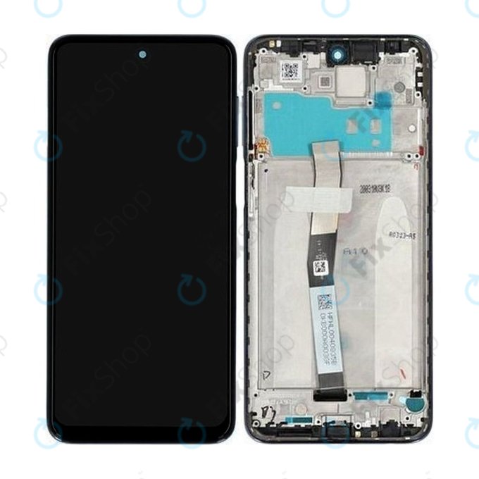 Xiaomi Redmi Note 9 Pro - Écran LCD + Ecran Tactile + Cadre (Blanc Glacier) - 560002J6B200 Genuine Service Pack