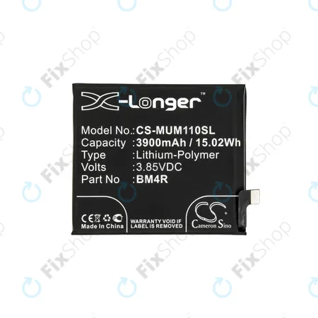 Xiaomi Mi 10 Lite - Batterie BM4R 3900mAh HQ