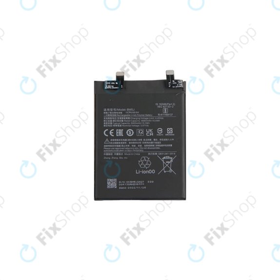 Xiaomi 12T, 12T Pro - Batterie BM5J 5000mAh