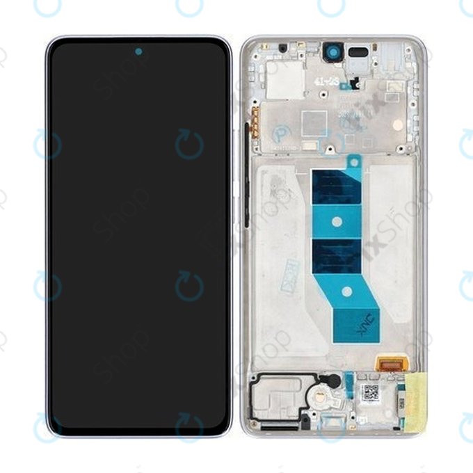 Xiaomi Redmi Note 14 5G 24094RAD4G - Écran LCD + Écran tactile + Cadre (Lavender Purple) - 56001900O1700 Genuine Service Pack