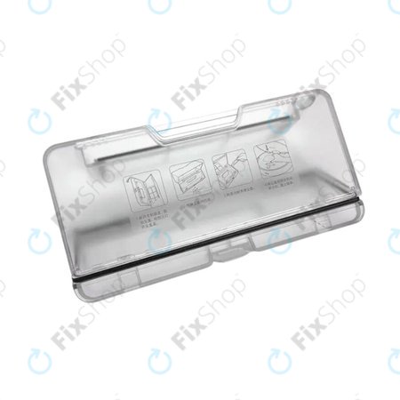 Xiaomi Mi Robot Vacuum Mop Pro (P), Viomi V2 Pro, V3, SE - Poubelle (Transparent)