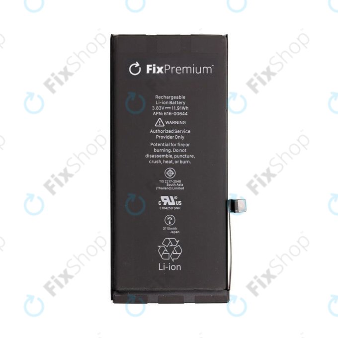 Apple iPhone 11 - Batterie 3110mAh FixPremium (10 Pack)