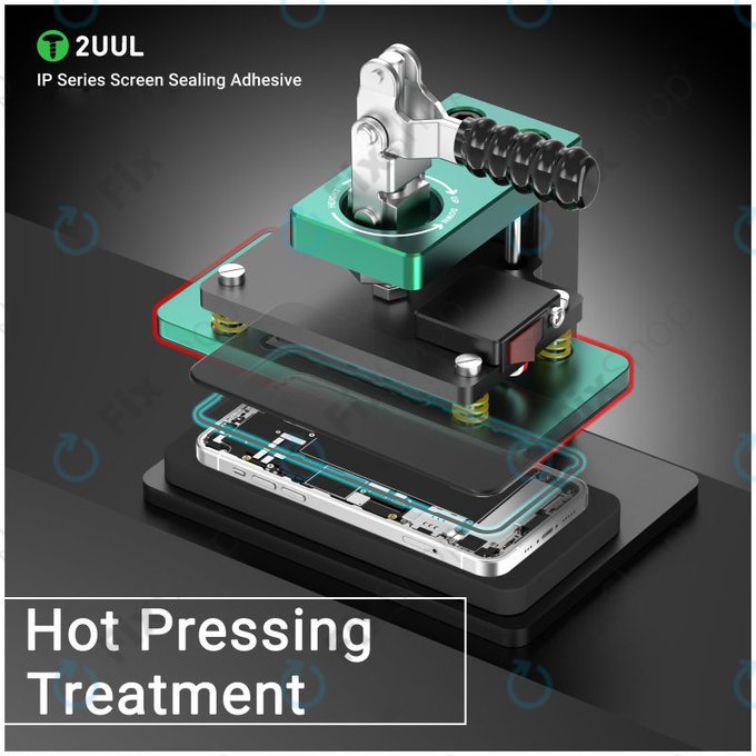 Adhésif d’étanchéité écran LCD pour iPhone 12 Pro Max, 2UUL SA12PM