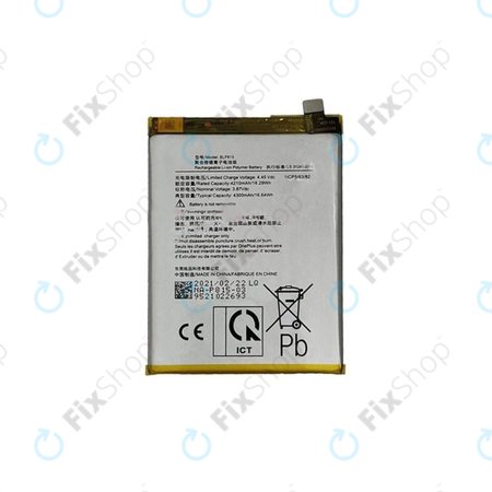 OnePlus Nord N10 5G - Batterie BLP815 4500mAh