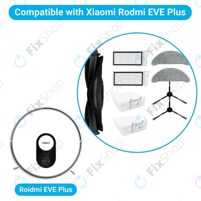 Roidmi EVE Plus - Ensemble avancé