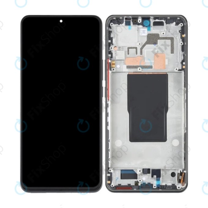 Xiaomi 12T 220712AG - Écran LCD + Ecran Tactile + Cadre (Black) OLED
