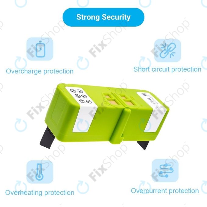 iRobot Roomba 600, 800, 900-series - Batterie 4502233, 4374392, 2130LI 14.4V 4000mAh HQ