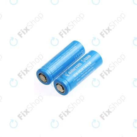 Batterie rechargeable, 2 pcs, 650mAh, Li-ion, 3.7V, 14430, HQ