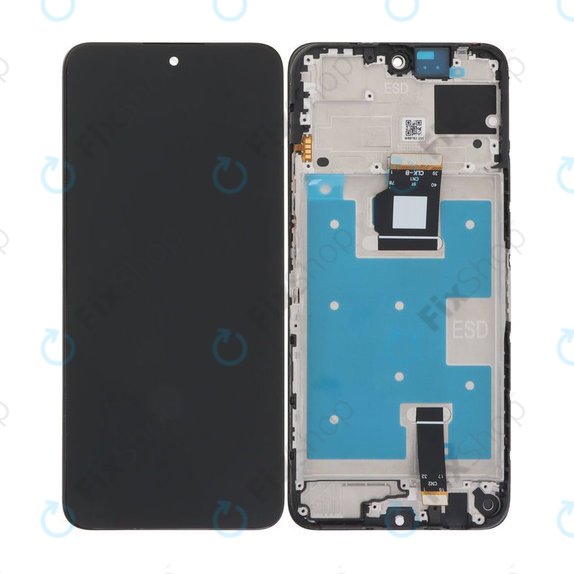 Honor X7b - Écran LCD + Écran tactile + Cadre (Midnight Black) TFT