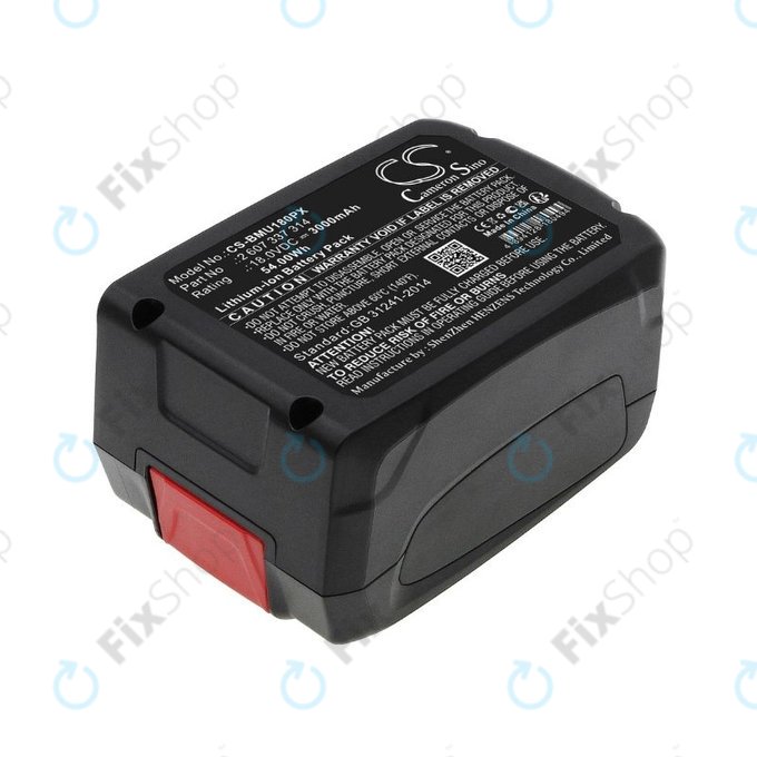 Bosch 18V - Batterie 2 607 337 314 Li-Ion 18.0V 3000mAh HQ