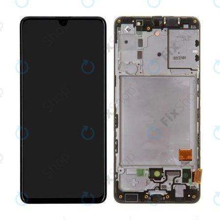 Samsung Galaxy A41 A415F - Écran LCD + Ecran Tactile + Cadre (Prism Crush Black) - GH82-22860A, GH82-23019A Genuine Service Pack