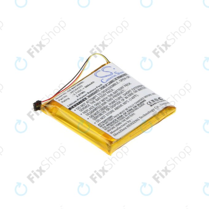 Batterie pour Beats Solo 2, 2.0, 3, 3.0, Pro Wireless, 560mAh, Li-Pol, 3.7V, AEC643333, HQ