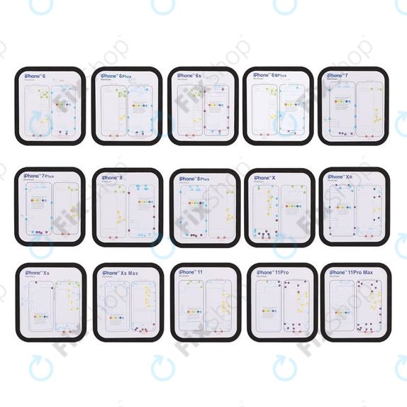 Tapis à vis magnétique pour iPhone 6 - 11 Pro Max