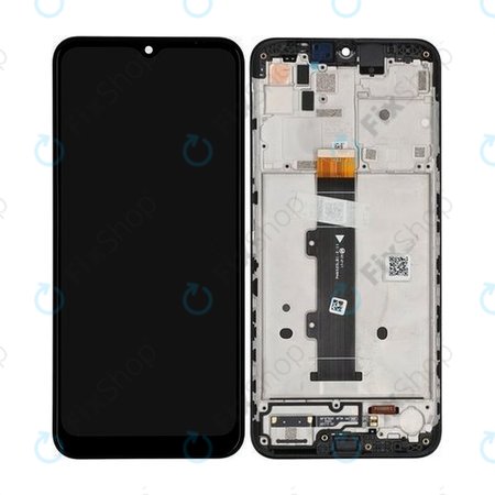 Motorola Moto G20 XT2128 - Écran LCD + Écran Tactile + Cadre (Bleu Breeze) - 5D68C18521 Genuine Service Pack