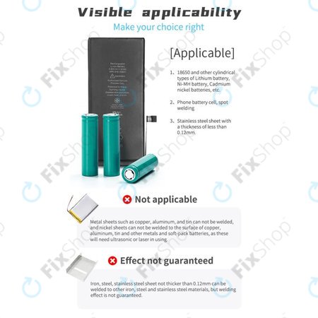 QianLi Macaron - Kit de micro-soudeuse par points pour réparation de câble batterie (iPhone 11 - 12 Pro Max)