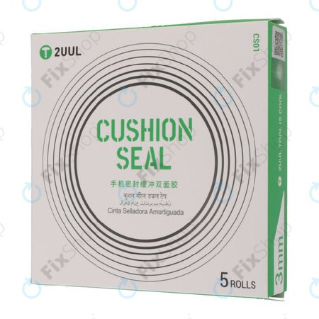 Ruban d’étanchéité en mousse pour cadre d’écran et vitre arrière, 2UUL CS01, (5mm, 3pcs)