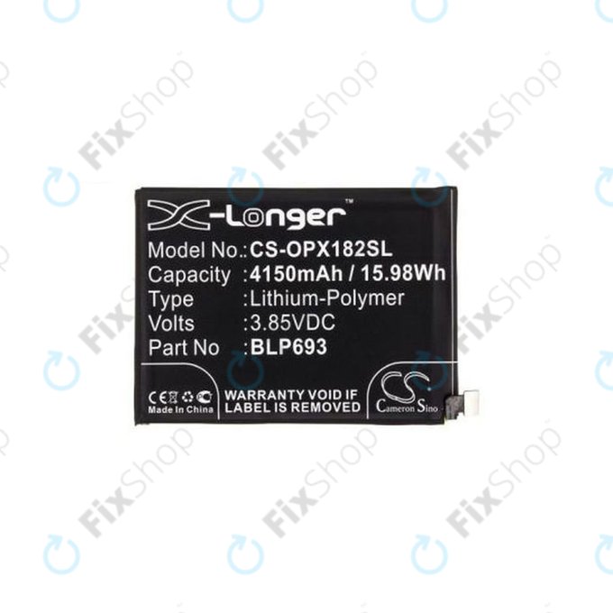 Realme 3 - Batterie BLP693 4150mAh HQ