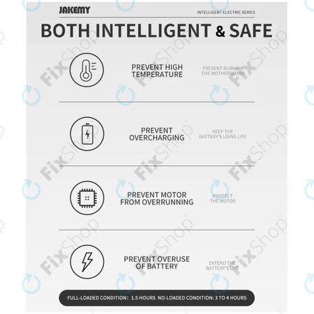 Jakemy JM-Y06 - Tournevis électrique intelligent de précision 16en1