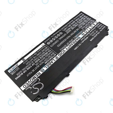 Batterie pour Acer Aspire S13, Chromebook R13, 4600mAh, Li-Pol, 11.55V, AP15O3K, HQ