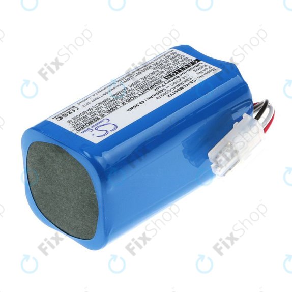 Batterie pour iClebo ARTE YCR-M05, 3400mAh, Li-Ion, 14.4V, EBKRBKDL001039, HQ