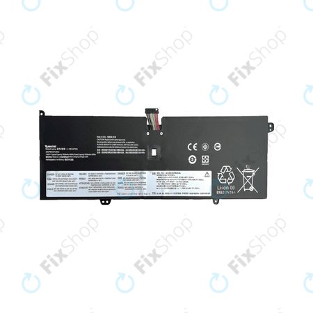 Batterie pour Lenovo Yoga C940-14IIL, Li-Pol, 7630mAh