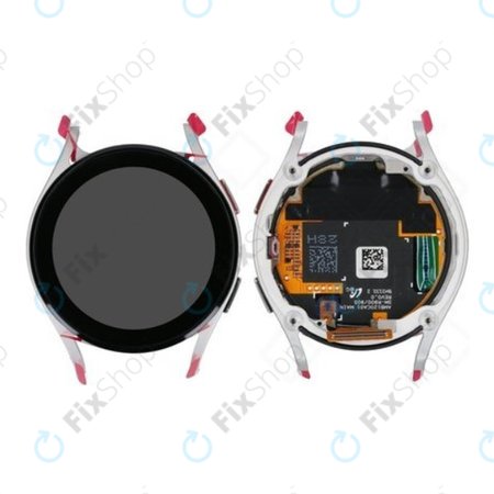 Samsung Galaxy Watch 5 40 mm R900 - Écran LCD + Écran tactile + Cadre (Argent) - GH82-30040C Genuine Service Pack