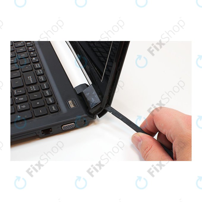 Spudger - Outil d'ouverture universel en plastique (noir)