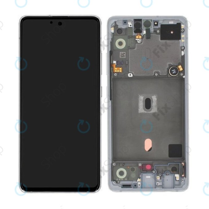 Samsung Galaxy A51 5G A516B - Écran LCD + Écran Tactile + Cadre (Prism Cube Blanc) - GH82-23100B, GH82-23124B Genuine Service Pack