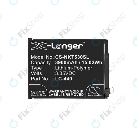Nokia 5.3 - Batterie LC-440 3900mAh HQ