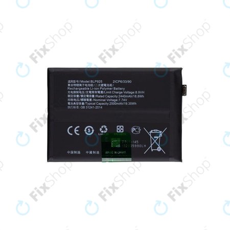 OnePlus Nord 3 CPH2491 - Batterie BLP925 5000mAh