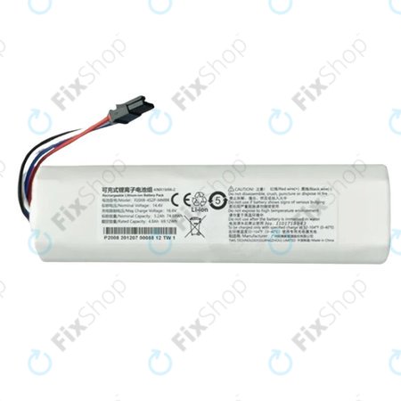 Xiaomi Mi Robot Vacuum Mop (Mijia 1C), Essential (Mijia G1) - Batterie 4INR19/66 Li-Ion 14.4V 5200mAh