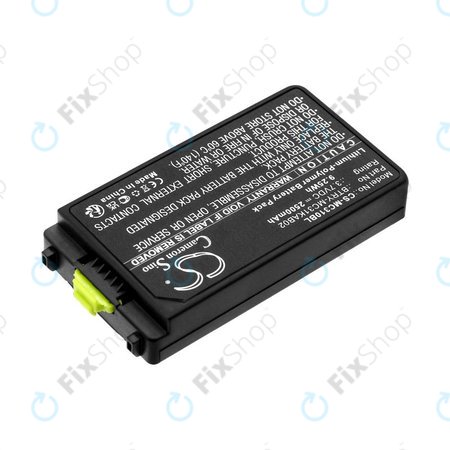 Batterie pour Symbol, Zebra MC3100, MC3190, 2500mAh, Li-Pol, 3.7V, BTRY-MC31KAB02, HQ