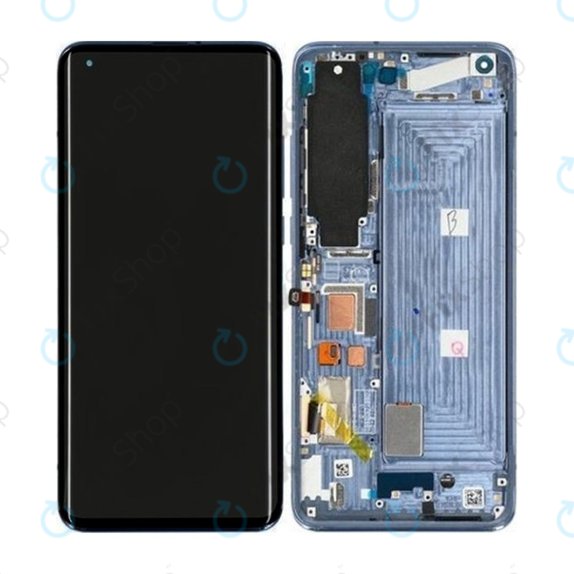 Xiaomi Mi 10 - Écran LCD + Écran Tactile + Cadre (Gris Crépuscule) OLED