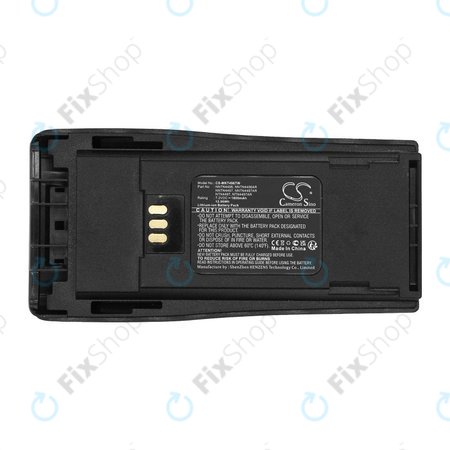 Batterie pour Motorola CP140, 150, 160, 200, DP1400, GP3188, 1800mAh, Li-Ion, 7.2V, NNTN4496, HQ
