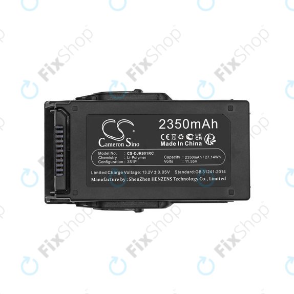 Batterie pour DJI Mavic Air, 2350mAh, Li-Pol, 11.55V, CP.PT.00000119.01, HQ