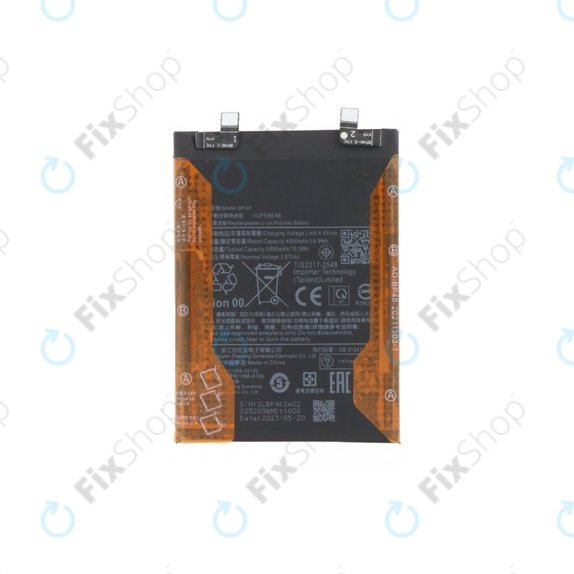 Xiaomi Poco F5, X5 Pro, Redmi Note 12 Pro 5G - Batterie BP4K 5000mAh