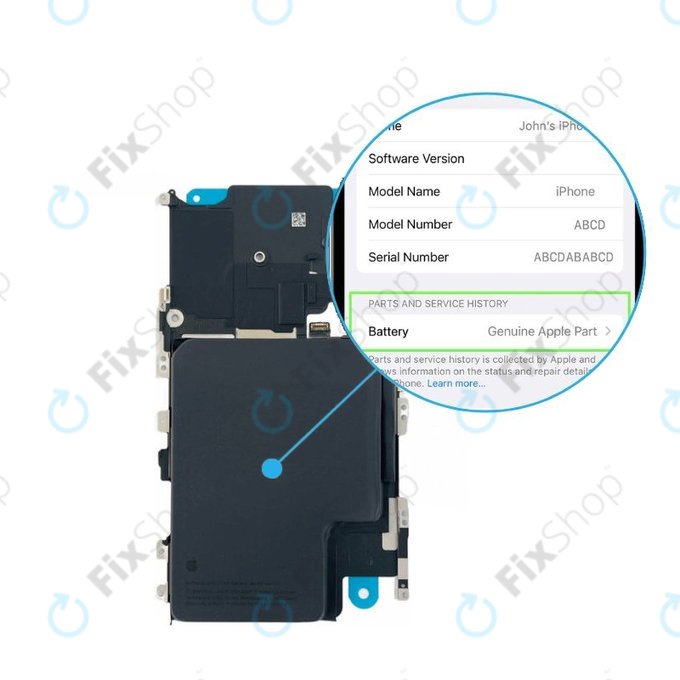 Baterije pour iPhone 17 Pro Max pSIM | 4823mAh | 661-56049 | Genuine Apple
