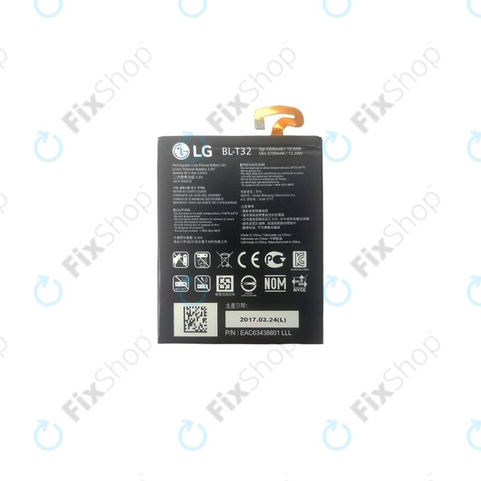 LG G6 H870 - Batterie BL-T32 3300mAh - EAC63438801 Genuine Service Pack