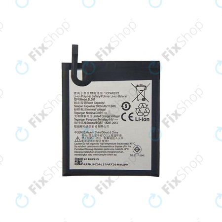 Lenovo K6 K33a48 - Batterie 3000mAh BL267
