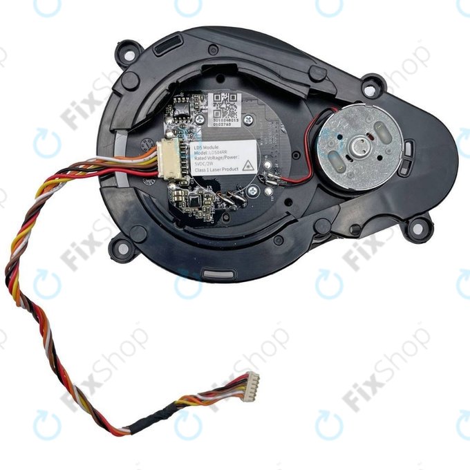 Unité de capteur LiDAR avec plaque adaptatrice et câble pour Xiaomi Roborock Q7, Q7 Max, S4, S5, S6, S7+