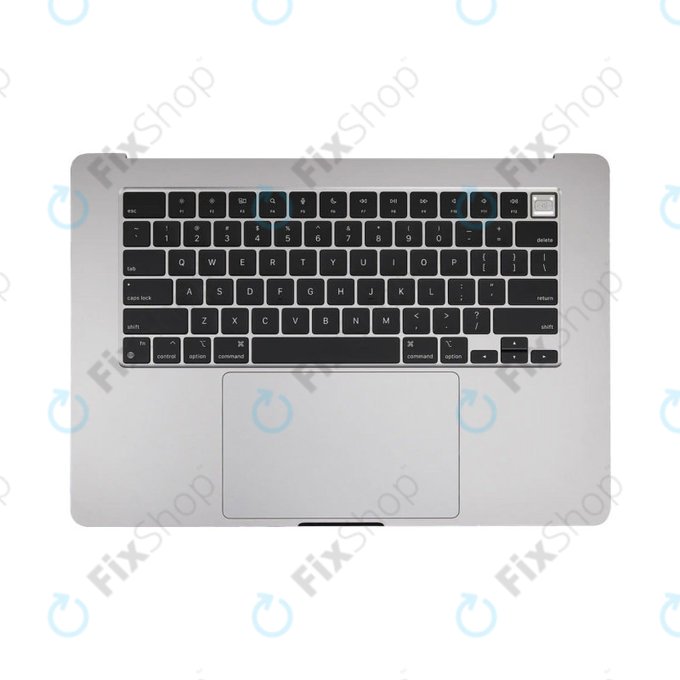 Cadre supérieur clavier pour MacBook Air 15", A3114 (2024), avec clavier US et batterie, Space Gray, 661-40266, Genuine Apple