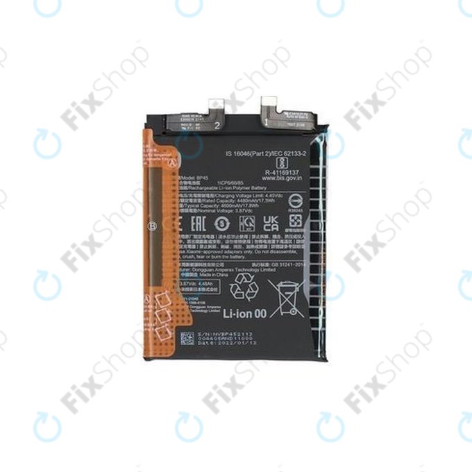 Xiaomi 12 Pro 2201122C 2201122G - Batterie BP45 4600mAh - 460200009A1G Genuine Service Pack