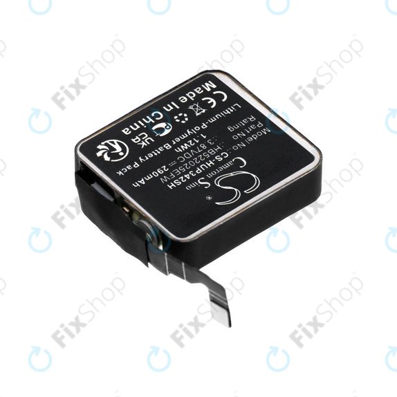 Batterie pour Huawei Watch GT3 42mm, Watch GT3 Pro 42mm, 290mAh, Li-Pol, 3.87V, HB522025EFW, HQ