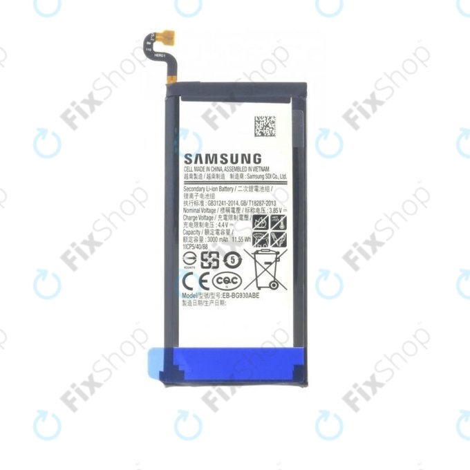 Samsung Galaxy S7 G930F - Batterie EB-BG930ABE 3000mAh - GH43-04574A, GH43-04574C Genuine Service Pack