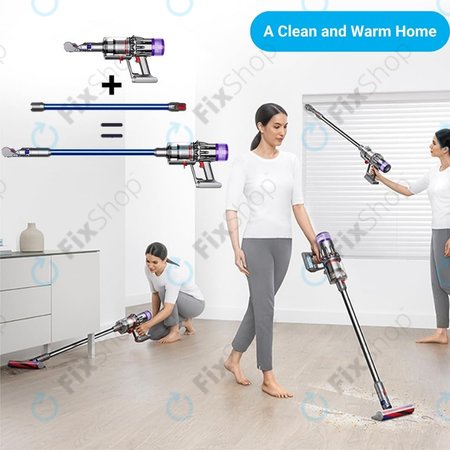 Dyson V12 - Tube d'aspiration (Bleu)