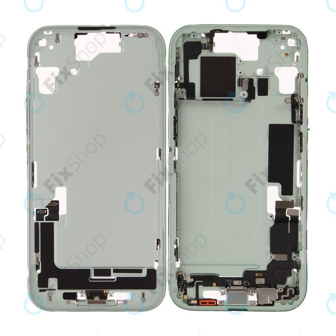 Cadre central avec batterie pour iPhone 15 | Green | ZD076-00673 | Genuine Apple